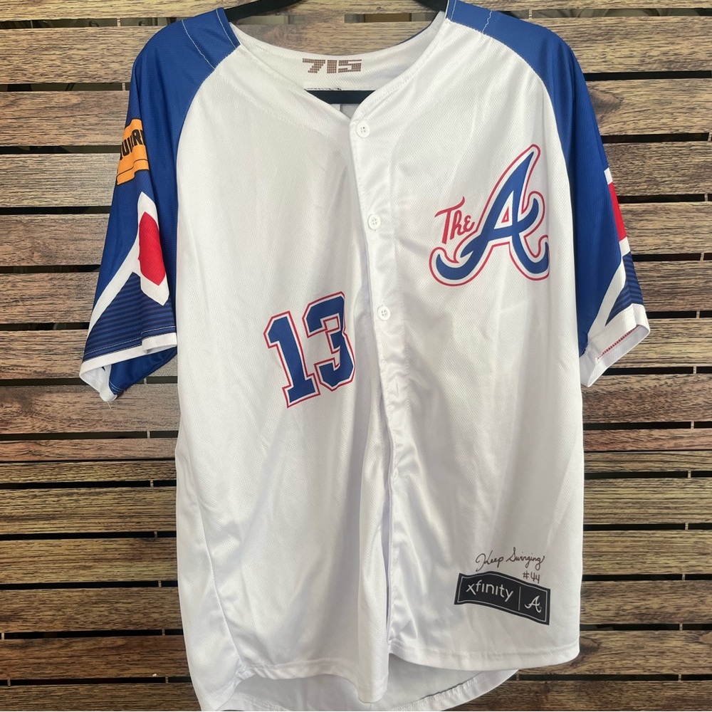 Atlanta Braves Ronald Acuna Jr City Connect Jersey BDA Sports Size Large